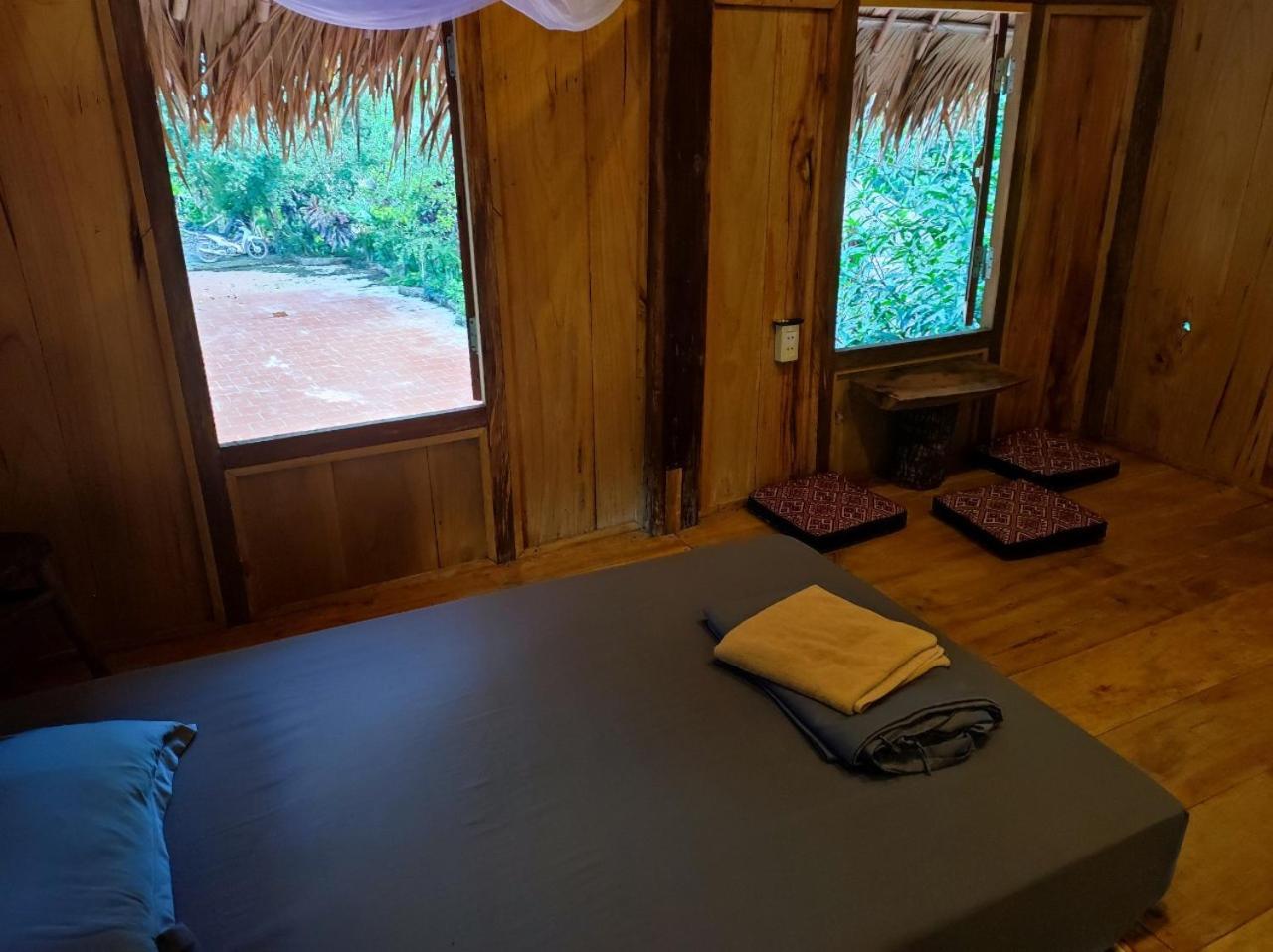 Lepont Mu Waterfall Bungalow Hòa Bình Eksteriør bilde