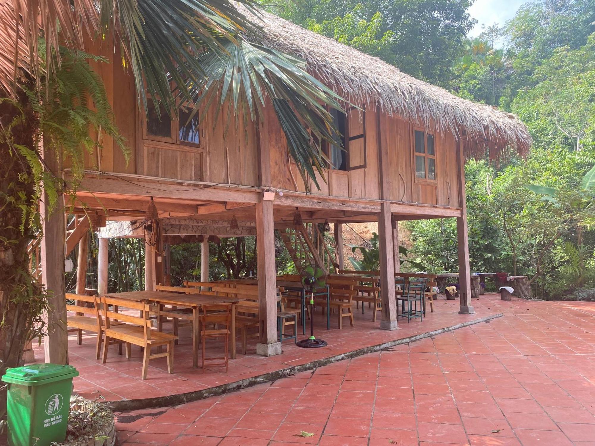 Lepont Mu Waterfall Bungalow Hòa Bình Eksteriør bilde