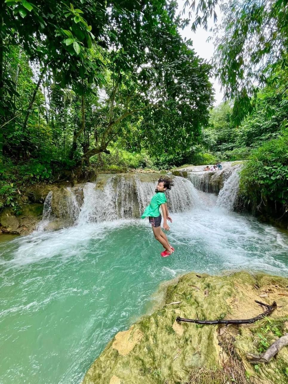 Lepont Mu Waterfall Bungalow Hòa Bình Eksteriør bilde