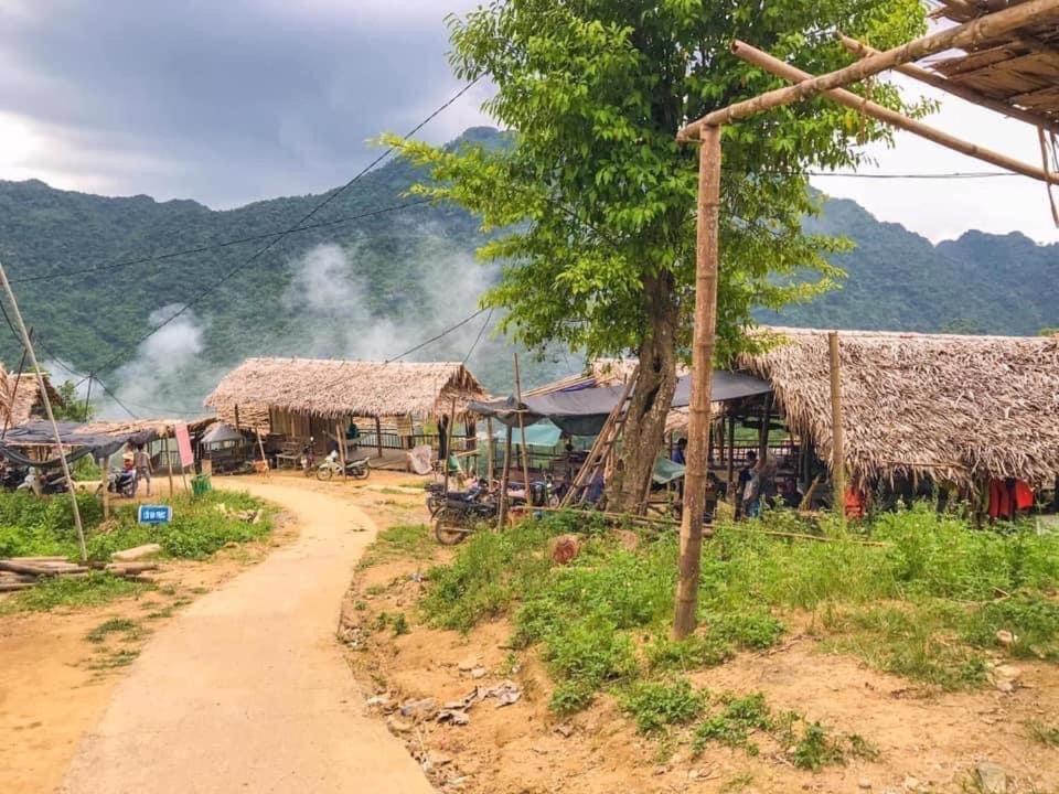 Lepont Mu Waterfall Bungalow Hòa Bình Eksteriør bilde