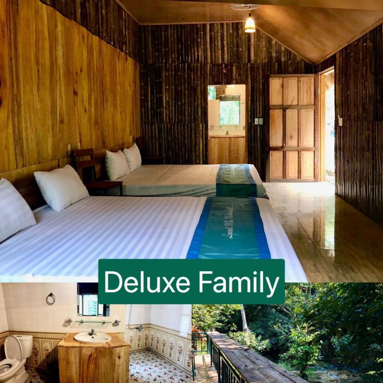 Lepont Mu Waterfall Bungalow Hòa Bình Eksteriør bilde
