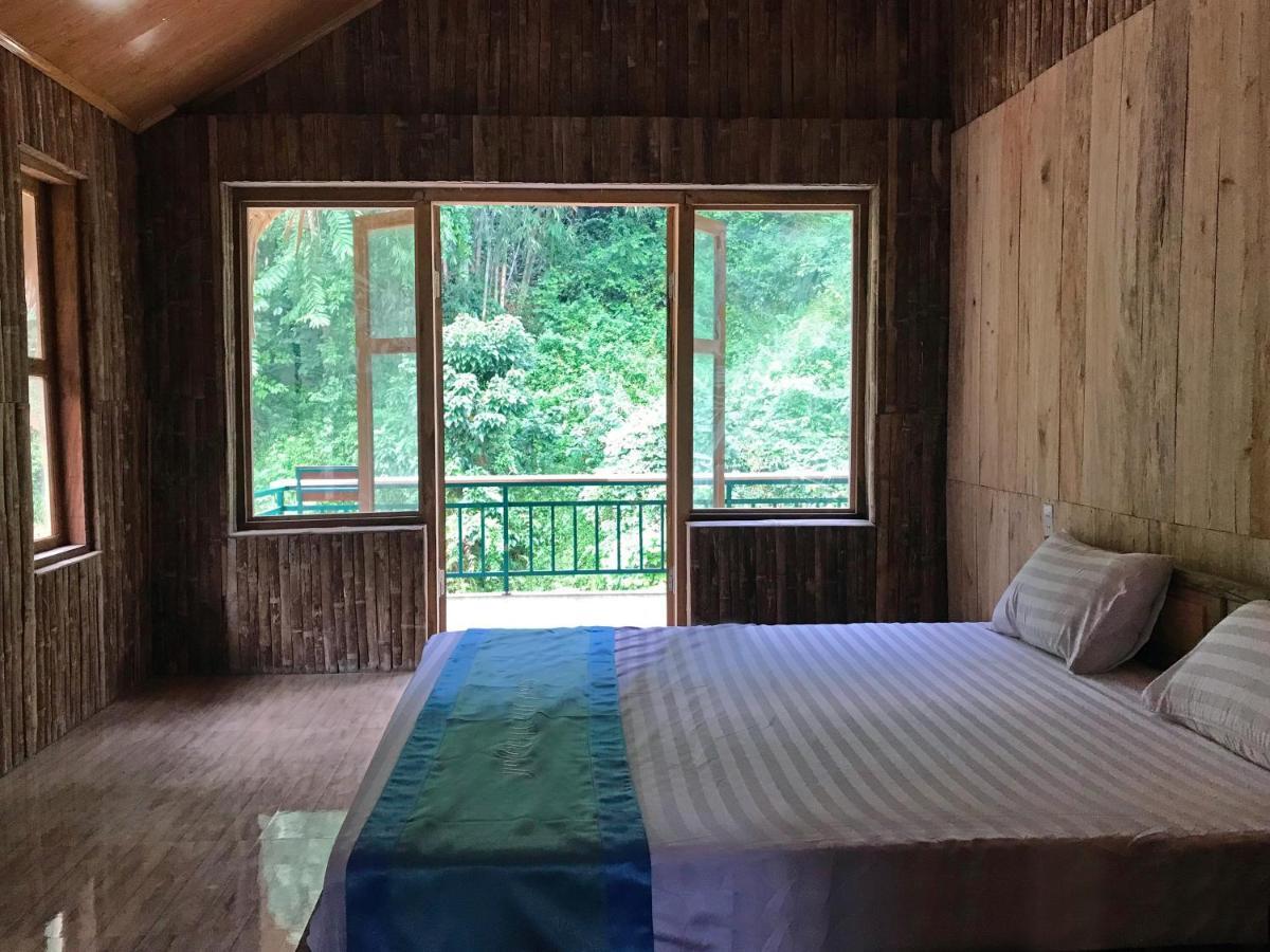 Lepont Mu Waterfall Bungalow Hòa Bình Eksteriør bilde