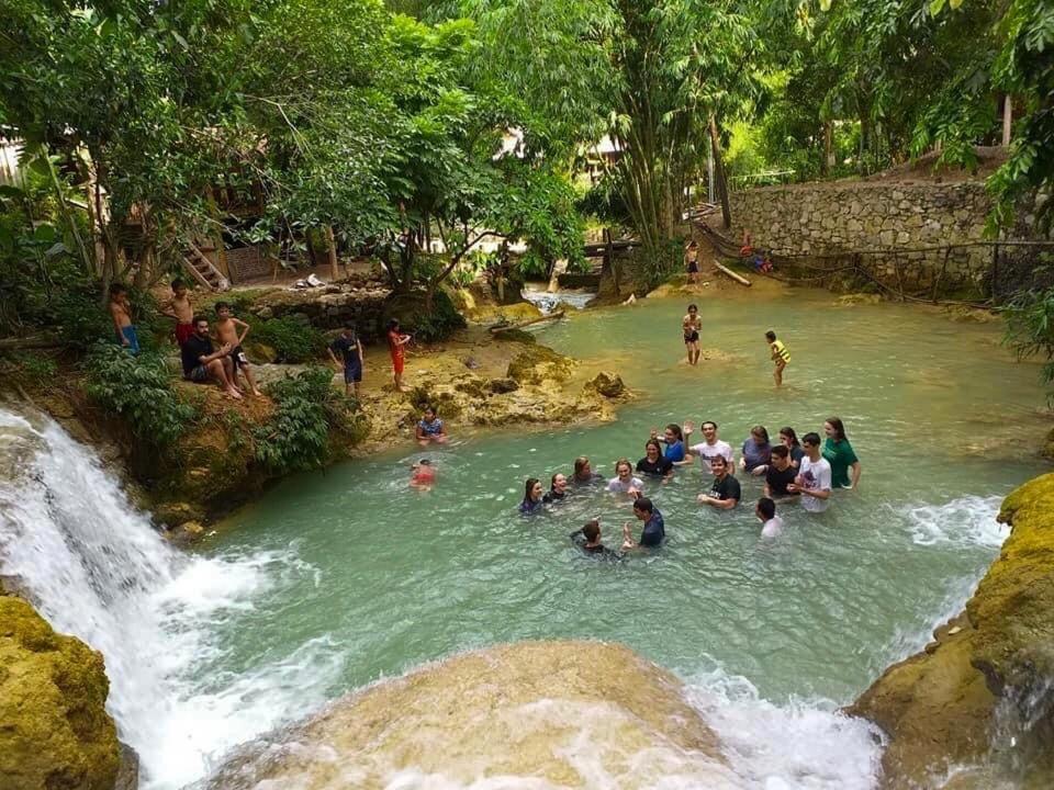 Lepont Mu Waterfall Bungalow Hòa Bình Eksteriør bilde