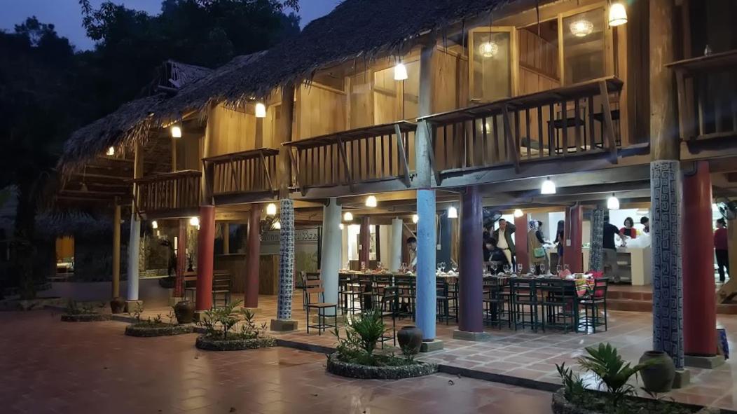 Lepont Mu Waterfall Bungalow Hòa Bình Eksteriør bilde